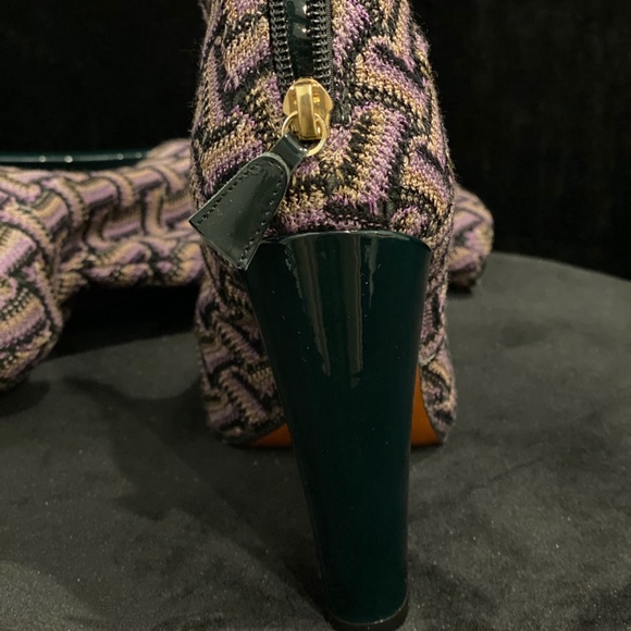 MISSONI Cestino Ankle bootie - Violet - Picture 11 of 12